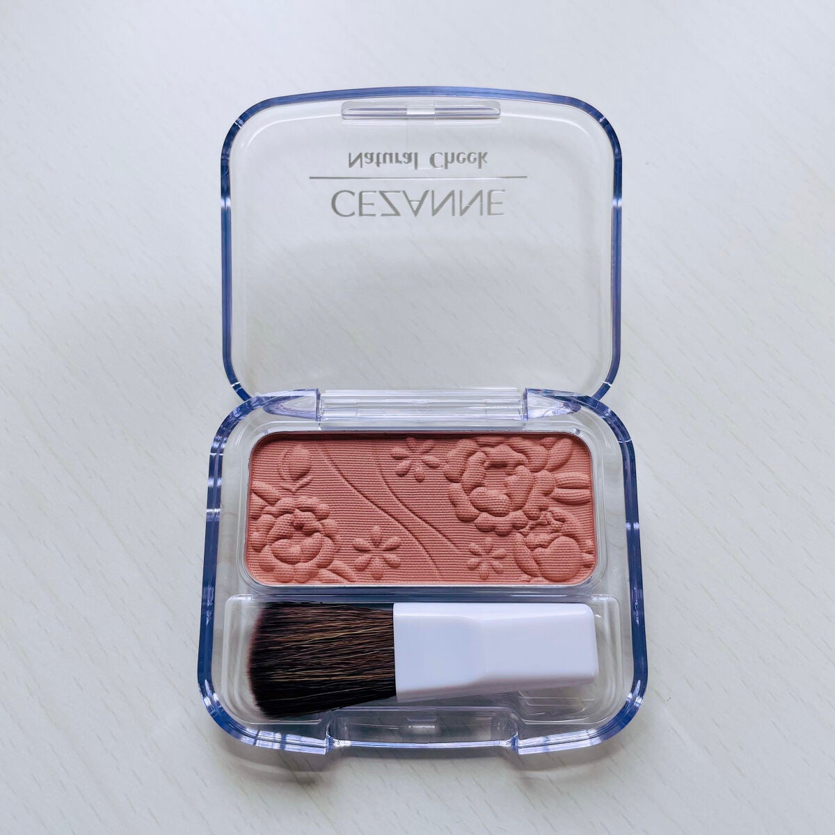 ナチュラル チークN/CEZANNE/パウダーチークを使ったクチコミ(2枚目)