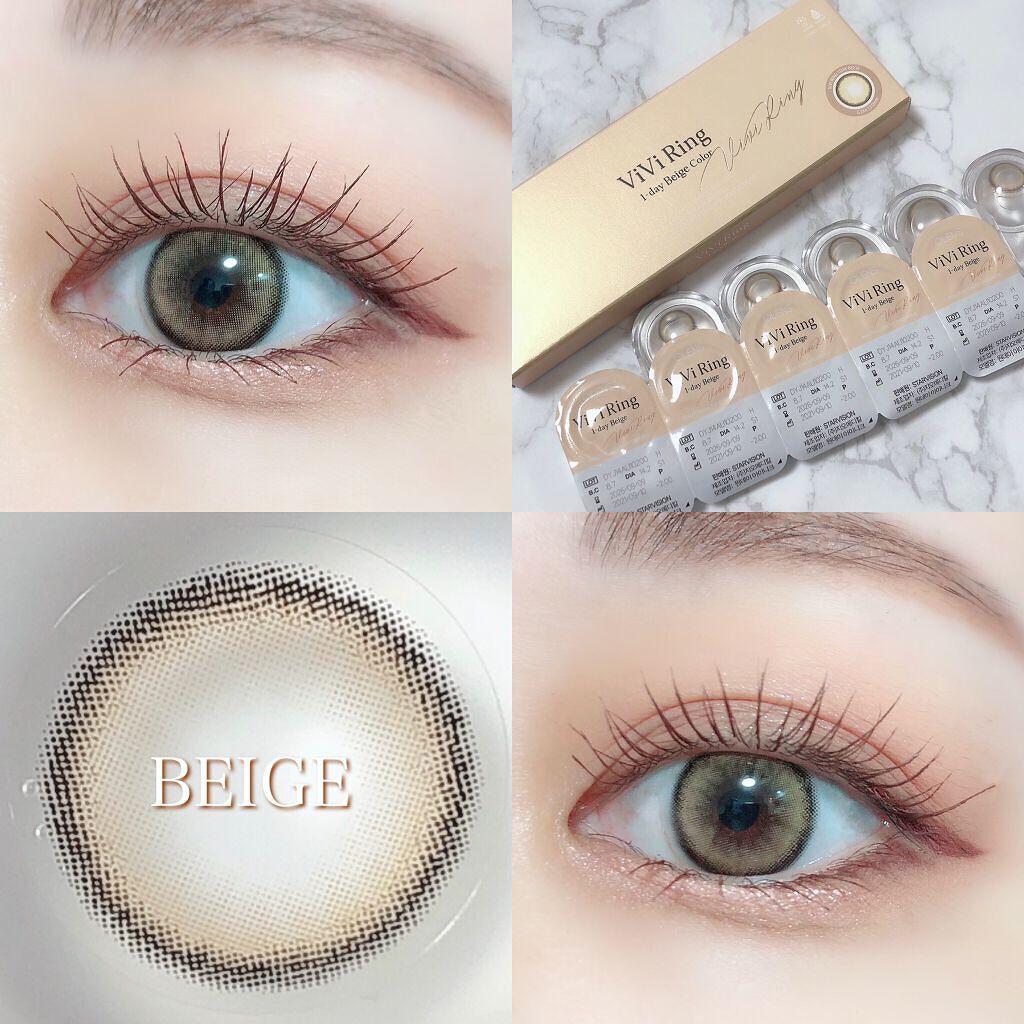 ViVi Ring 1day/OLENS/ワンデー(1DAY)カラコンを使ったクチコミ(4枚目)