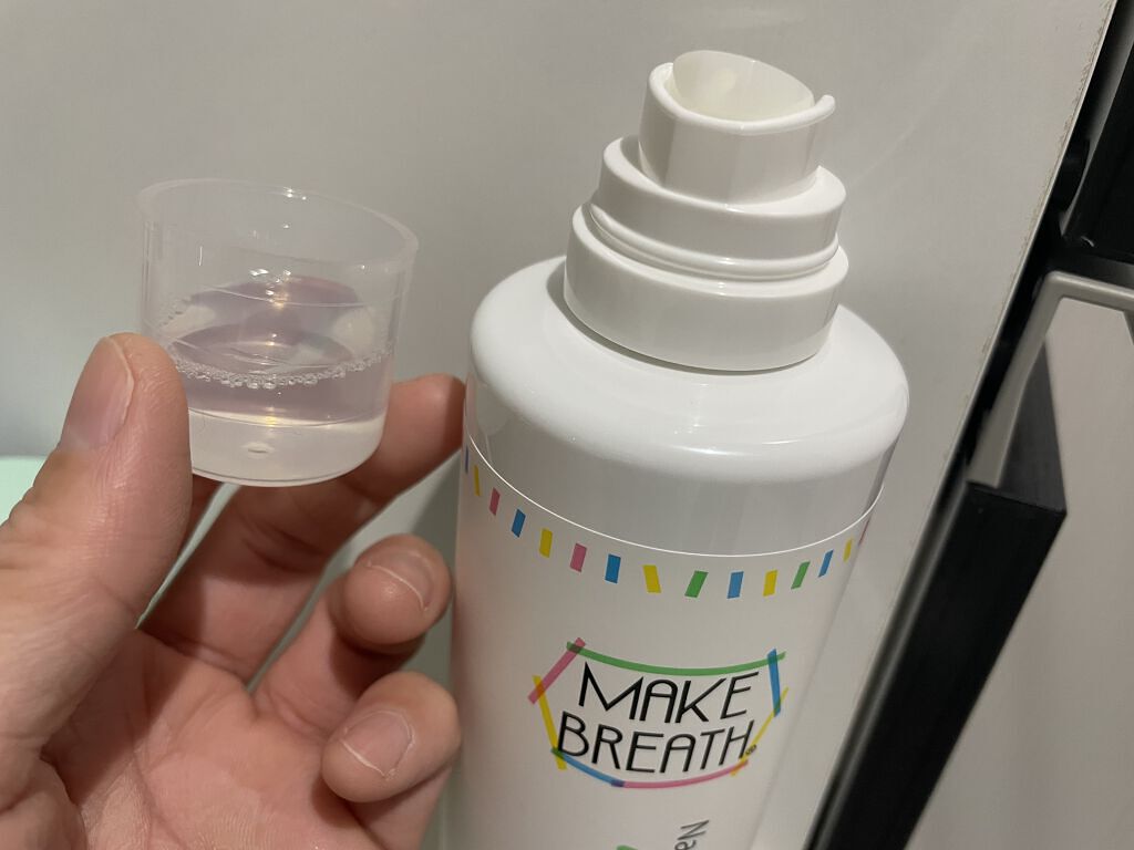 メイクブレス マウスウォッシュ/MAKE BREATH/マウスウォッシュ・スプレーを使ったクチコミ（3枚目）