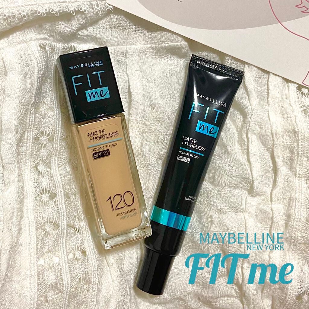 フィットミー リキッドファンデーション R/MAYBELLINE NEW YORK/リキッドファンデーションを使ったクチコミ(1枚目)