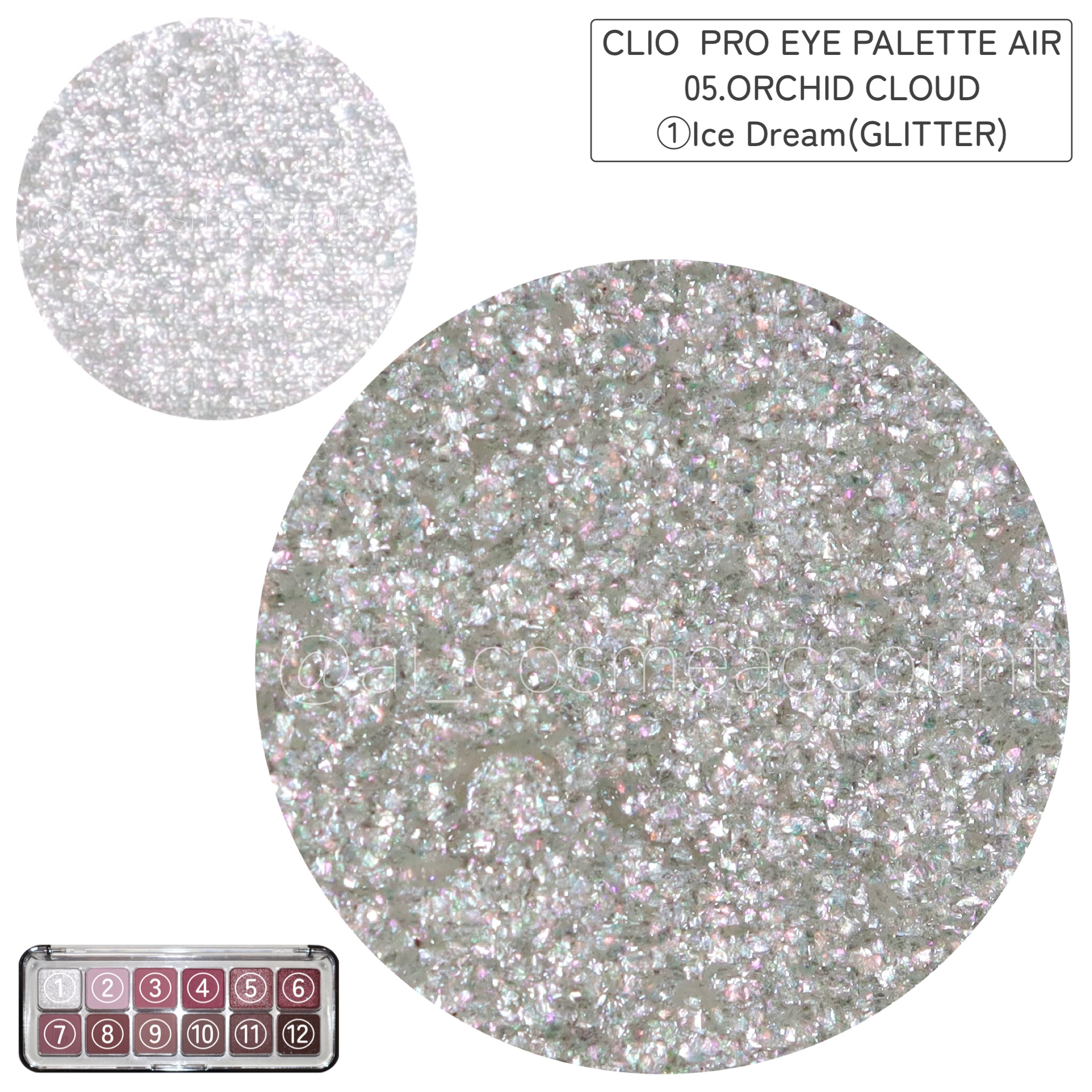 プロ アイ パレット エアー/CLIO/アイシャドウパレットを使ったクチコミ（2枚目）