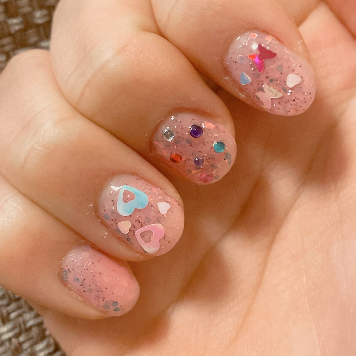 デコレーションネイルパーツ/DAISO/ネイルチップ・パーツを使ったクチコミ(1枚目)