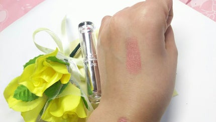 ラスティンググロスリップ/CEZANNE/口紅を使ったクチコミ(3枚目)