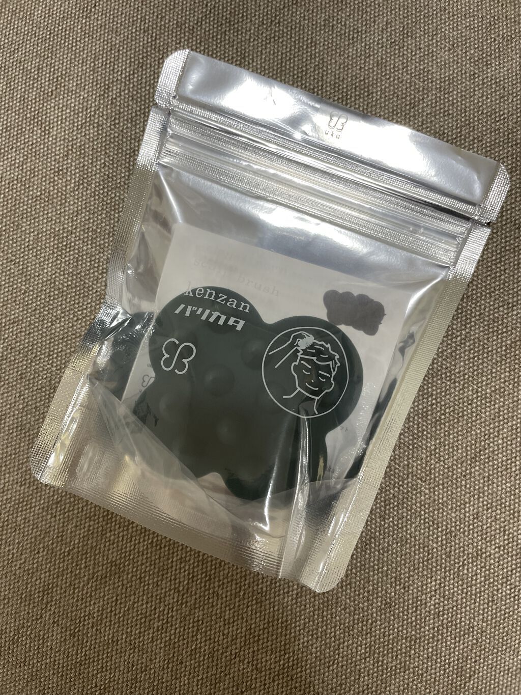 uka scalp brush kenzan/uka/スカルプブラシを使ったクチコミ（1枚目）