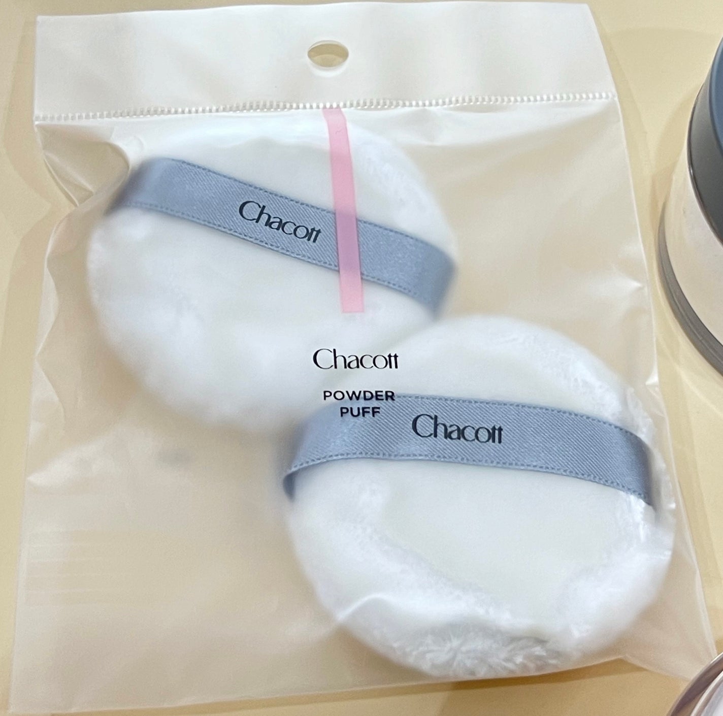 パウダーパフ(2ヶ入)/チャコット・コスメティクス/パフ・スポンジを使ったクチコミ(1枚目)
