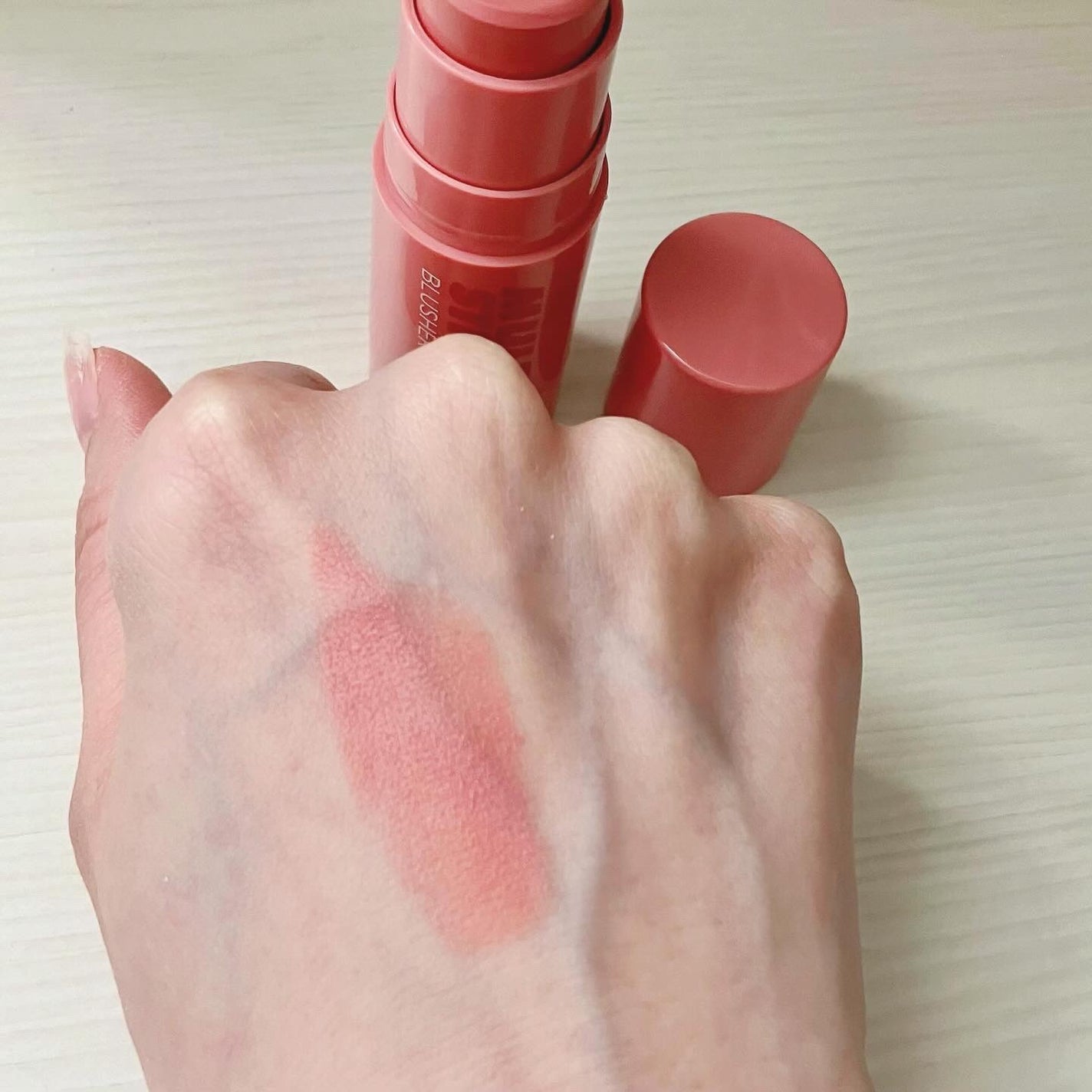 アイムマルチスティックブラッシャー/i’m meme/ジェル・クリームチークを使ったクチコミ(3枚目)