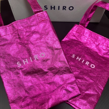 SHIROギフトペーパーバッグホリデー2024/SHIRO/化粧ポーチを使ったクチコミ(6枚目)