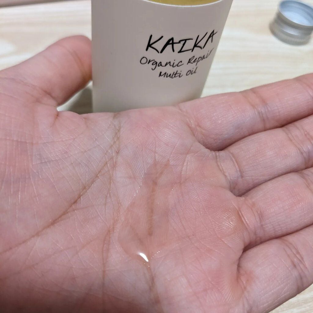 オーガニックマルチオイル/KAIKA/ヘアオイルを使ったクチコミ(3枚目)