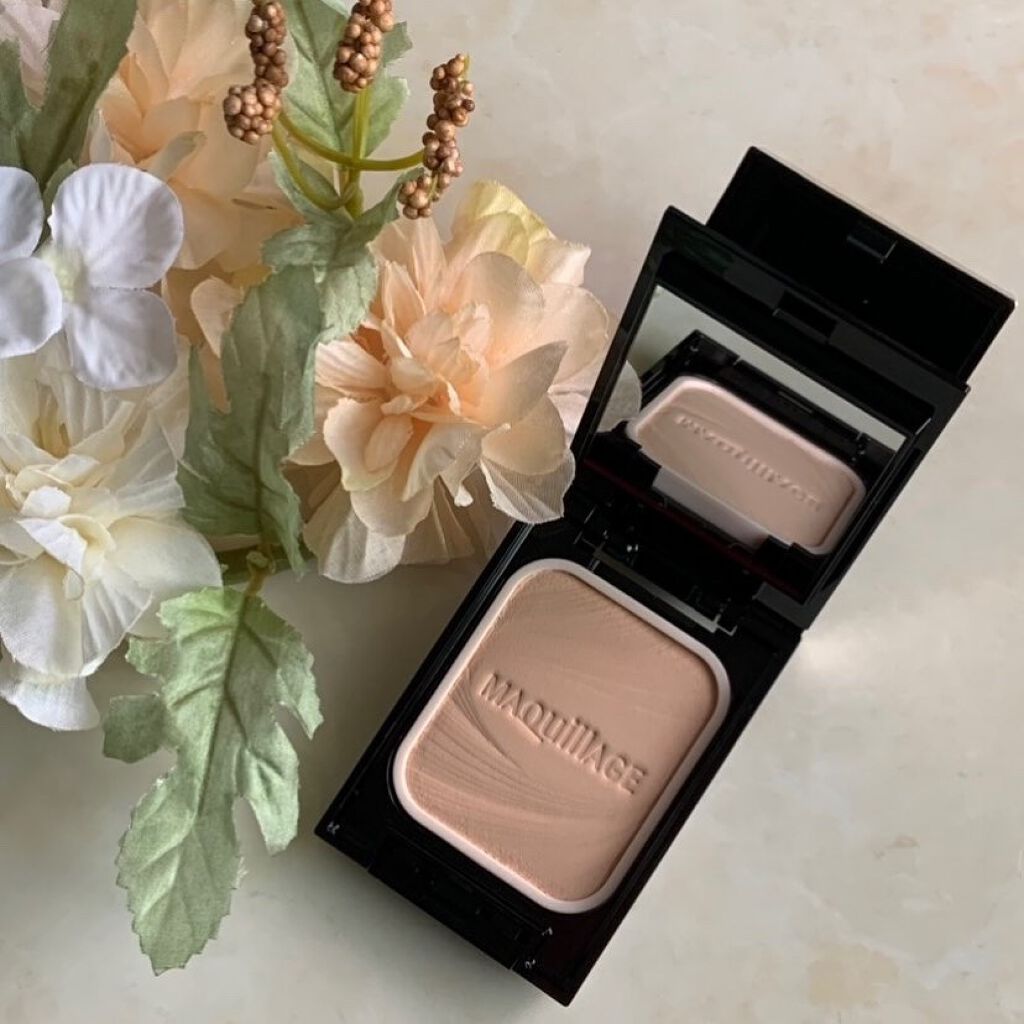 ドラマティックパウダリー EX/マキアージュ/パウダーファンデーションを使ったクチコミ(5枚目)