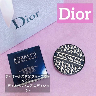 ディオールスキン フォーエヴァー クッション ディオールマニア エディション/Dior/クッションファンデーションを使ったクチコミ（1枚目）