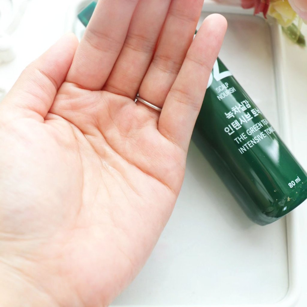 グリーンティーインテンシブトニック/amos PROFESSIONAL/頭皮ローションを使ったクチコミ（3枚目）