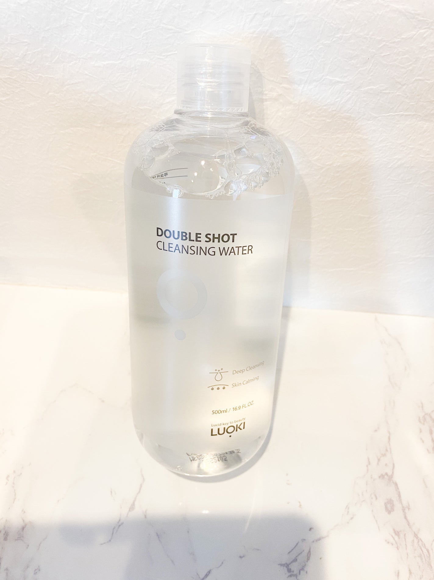 ダブルショットクレンジングウォーター/LUOKI/クレンジングウォーターを使ったクチコミ(2枚目)