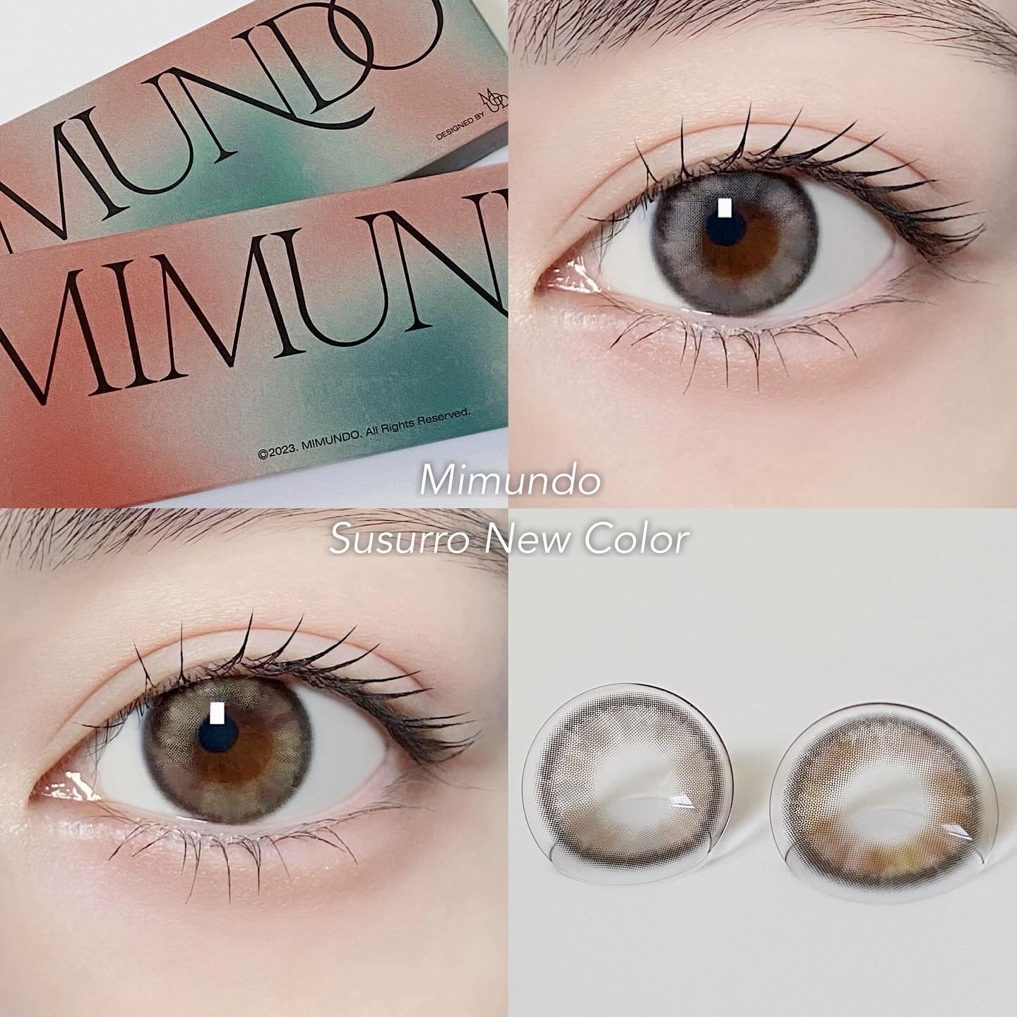 Susurro 1Day/mimundo/カラーコンタクトレンズを使ったクチコミ（1枚目）