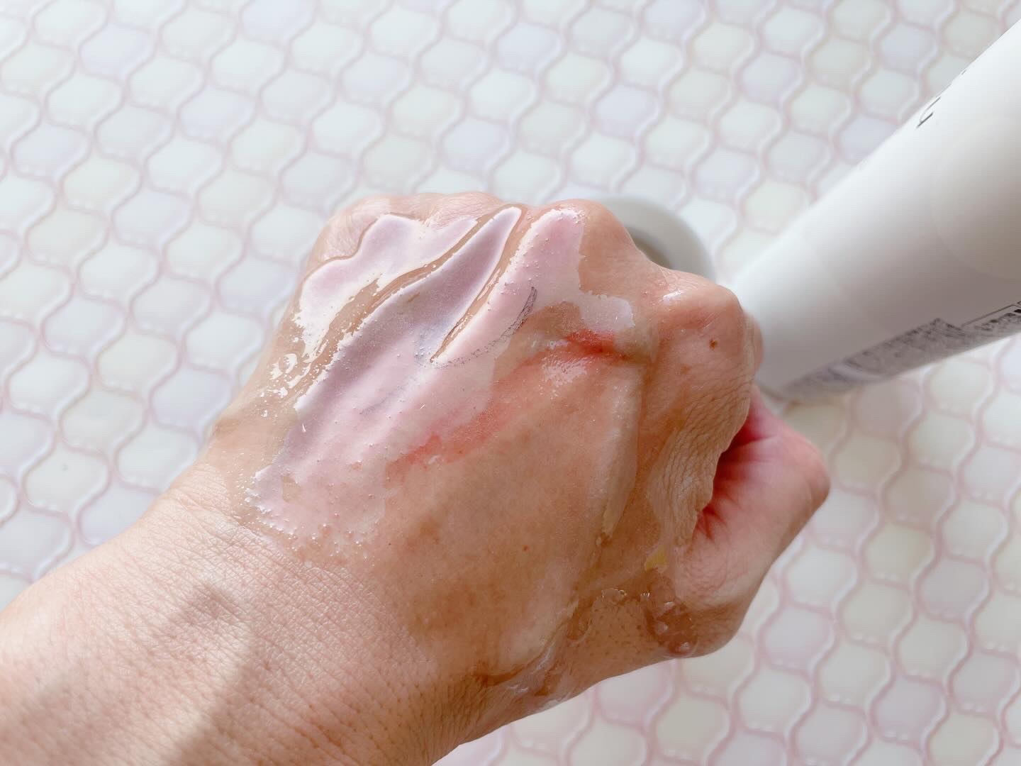 アンピュ 炭酸 オイルクレンジング/Unpiu/オイルクレンジングを使ったクチコミ（3枚目）