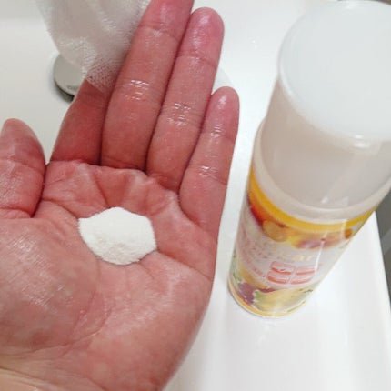 DETクリア ブライト&ピール フルーツ酵素パウダーウォッシュ/Detclear/洗顔パウダーを使ったクチコミ(4枚目)