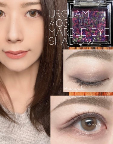 UR GLAM　MARBLE EYESHADOW/U R GLAM/シングルアイシャドウを使ったクチコミ（2枚目）