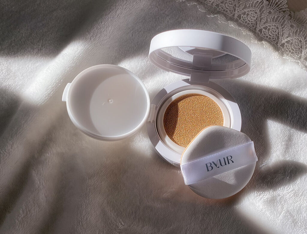 セラムフィット フルカバー グロークッション/ByUR/クッションファンデーションを使ったクチコミ（3枚目）