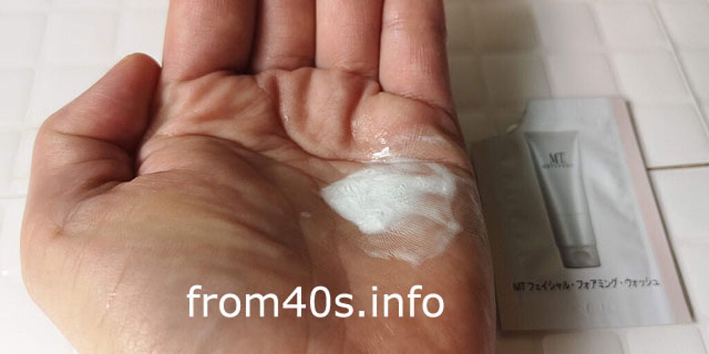 MT フェイシャル・フォアミング・ウォッシュ/MTメタトロン/洗顔フォームを使ったクチコミ(1枚目)