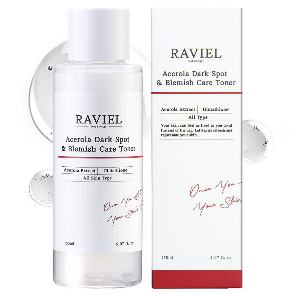 アセロラダークスポット&ブレミッシュケアトナー RAVIEL