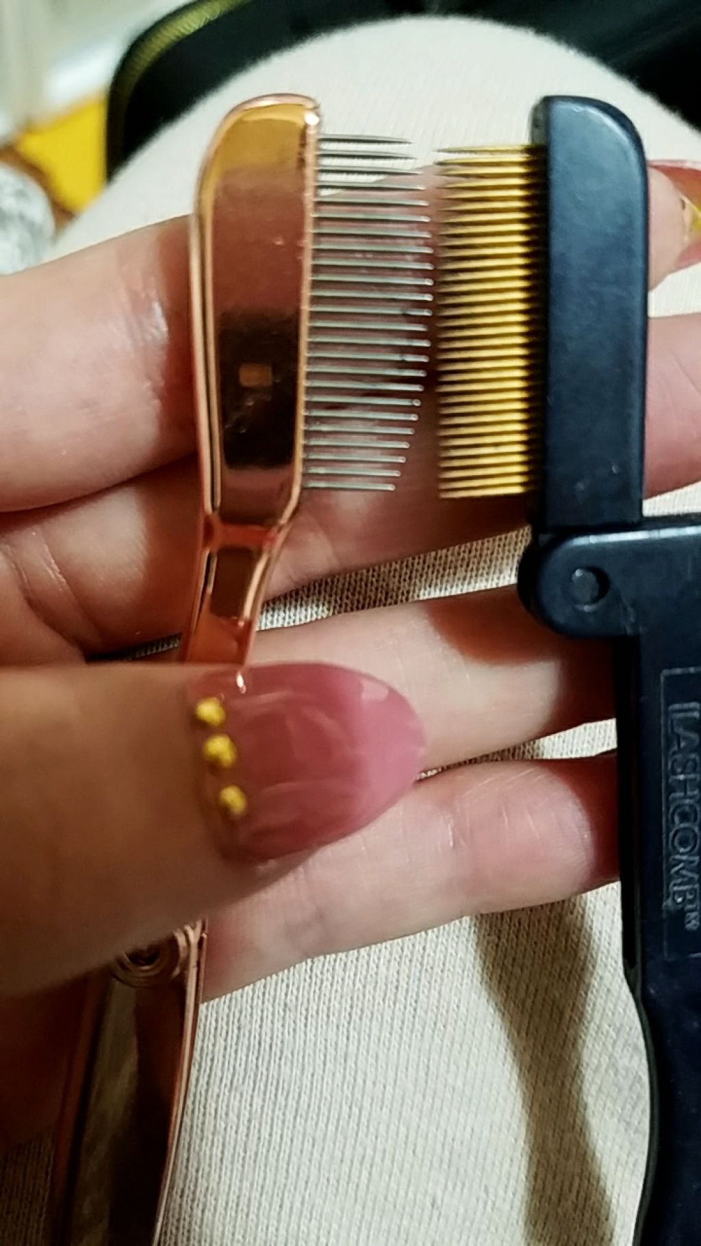 金属製マスカラコーム/SHOBIDO/その他化粧小物を使ったクチコミ（3枚目）