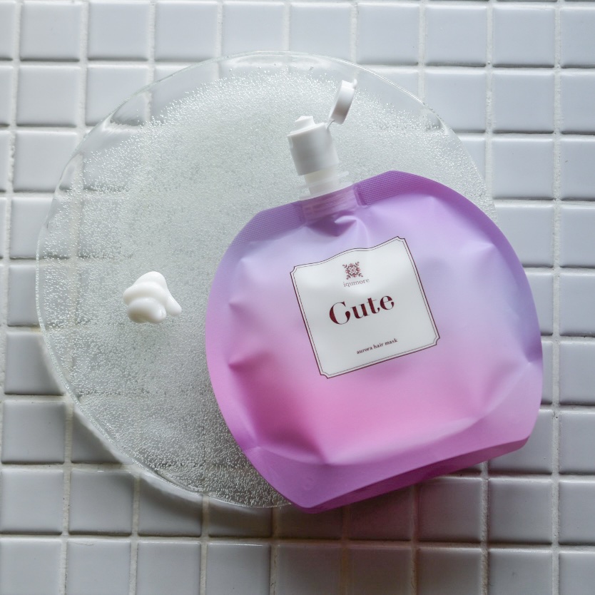 イクモアキュートオーロラヘアマスク/iqumore/ヘアマスク・ヘアパックを使ったクチコミ（2枚目）