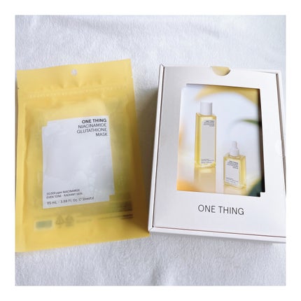 ナイアシンアミドグルタチオントナー/ONE THING/化粧水を使ったクチコミ(3枚目)