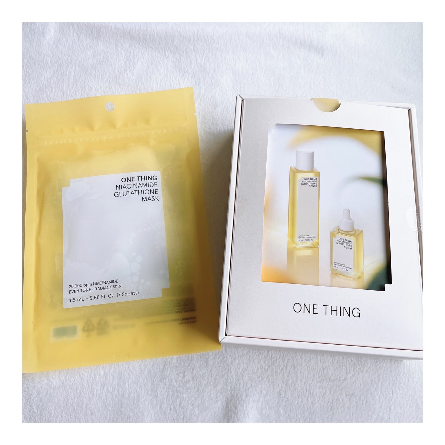 ナイアシンアミドグルタチオンセラム/ONE THING/美容液を使ったクチコミ(3枚目)