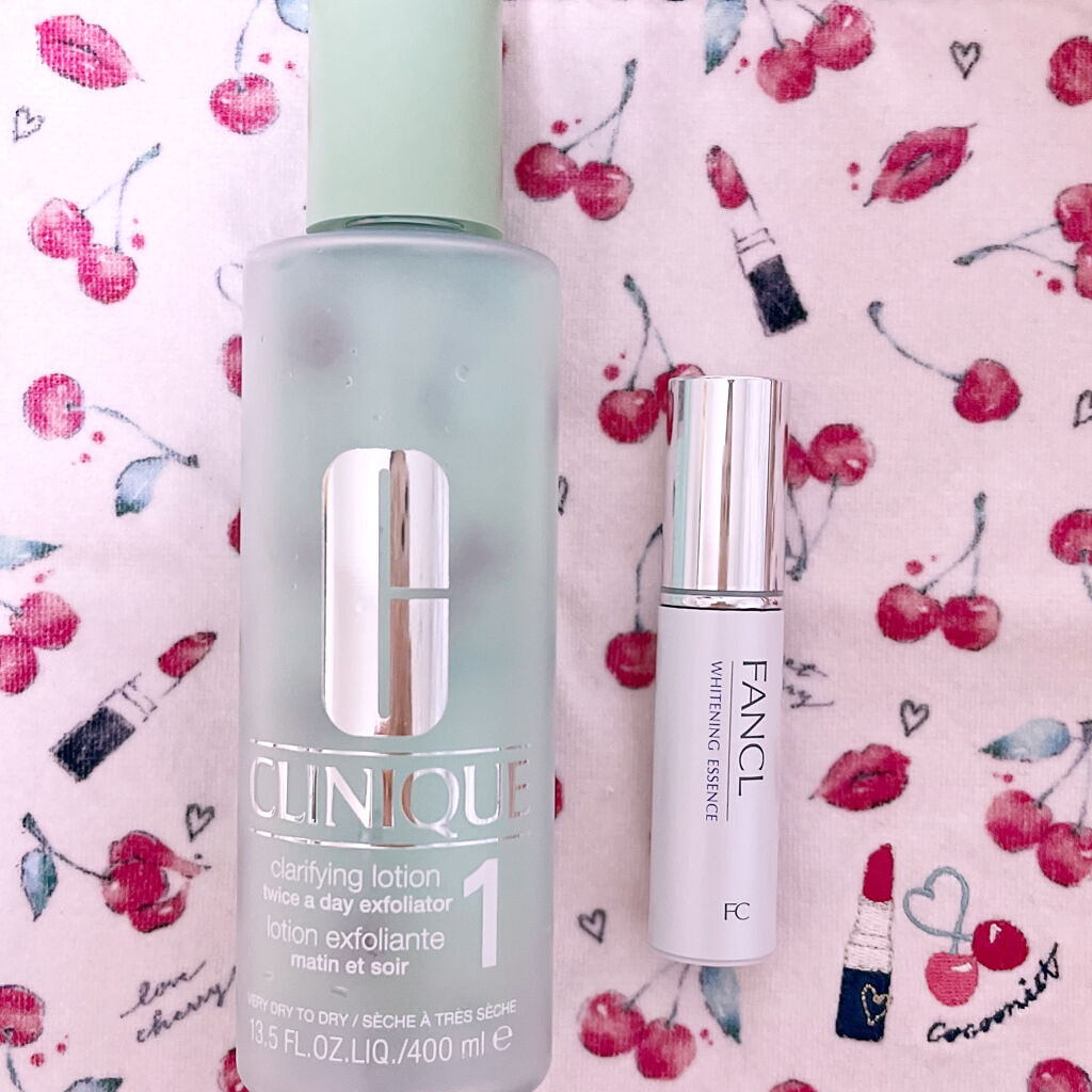 クラリファイング ローション 1/CLINIQUE/拭き取り化粧水を使ったクチコミ（1枚目）