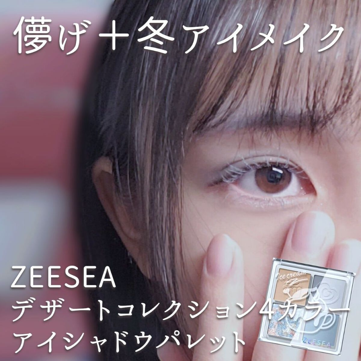 ZEESEAデザートコレクション４カラーアイシャドウパレット/ZEESEA/アイシャドウパレットを使ったクチコミ（1枚目）