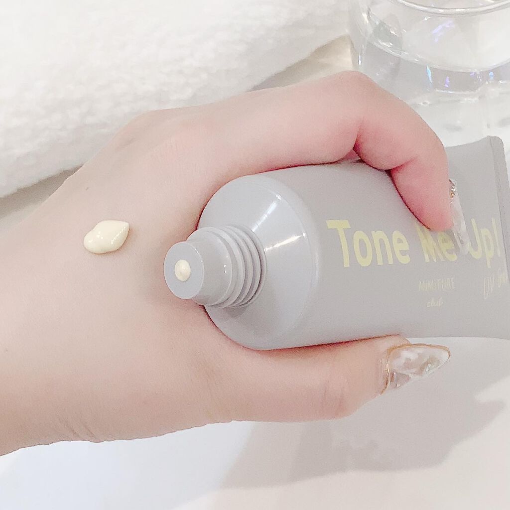 ミミチュール トーンミーアップ UVジェル/クラブ/日焼け止めジェルを使ったクチコミ(3枚目)