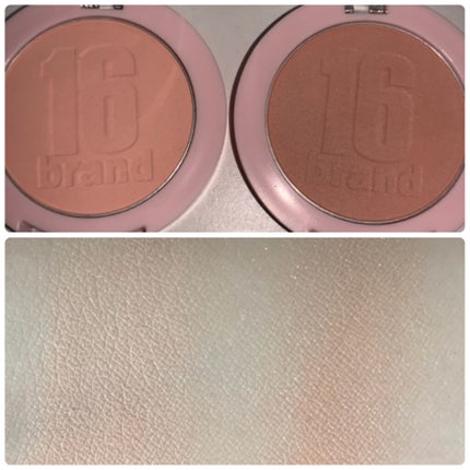 16 CHEEK SHOT/16BRAND/パウダーチークを使ったクチコミ(2枚目)