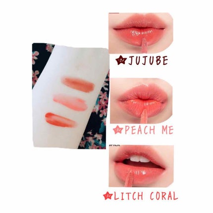 ジューシーラスティングティント/rom&nd/リップティントを使ったクチコミ(2枚目)