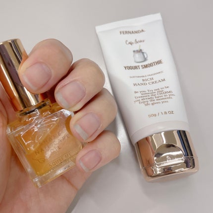 フレグランスリッチハンドクリーム (ヨーグルトスムージー)/フェルナンダ/ハンドクリームを使ったクチコミ(1枚目)