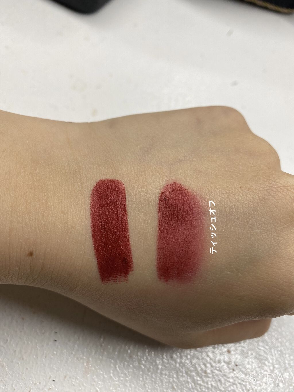 頤和園 コラボ 彫刻口紅/CATKIN/口紅を使ったクチコミ（3枚目）