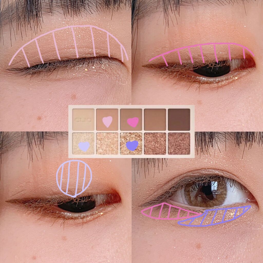 プロ アイ パレット/CLIO/アイシャドウパレットを使ったクチコミ（2枚目）