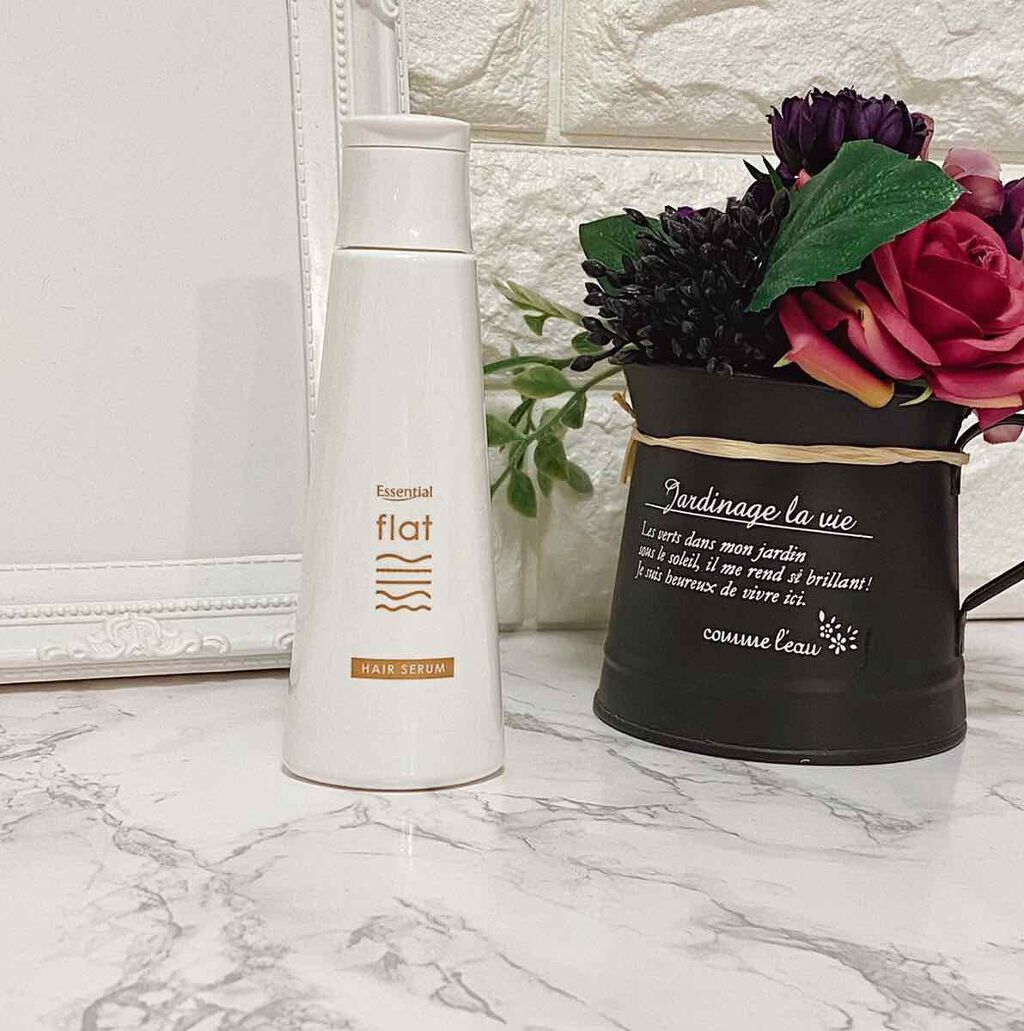 くせ・うねりときほぐしセラム/エッセンシャル flat/ヘアオイルを使ったクチコミ（1枚目）