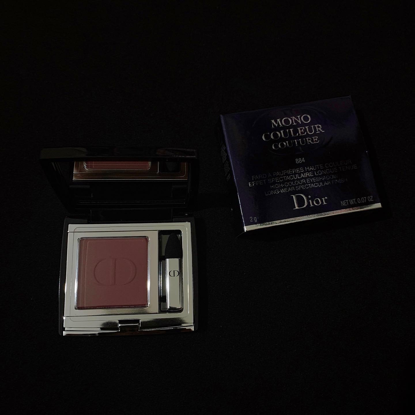 モノ クルール クチュール 884 ルージュ トラファルガー/Dior/単色アイシャドウを使ったクチコミ（1枚目）