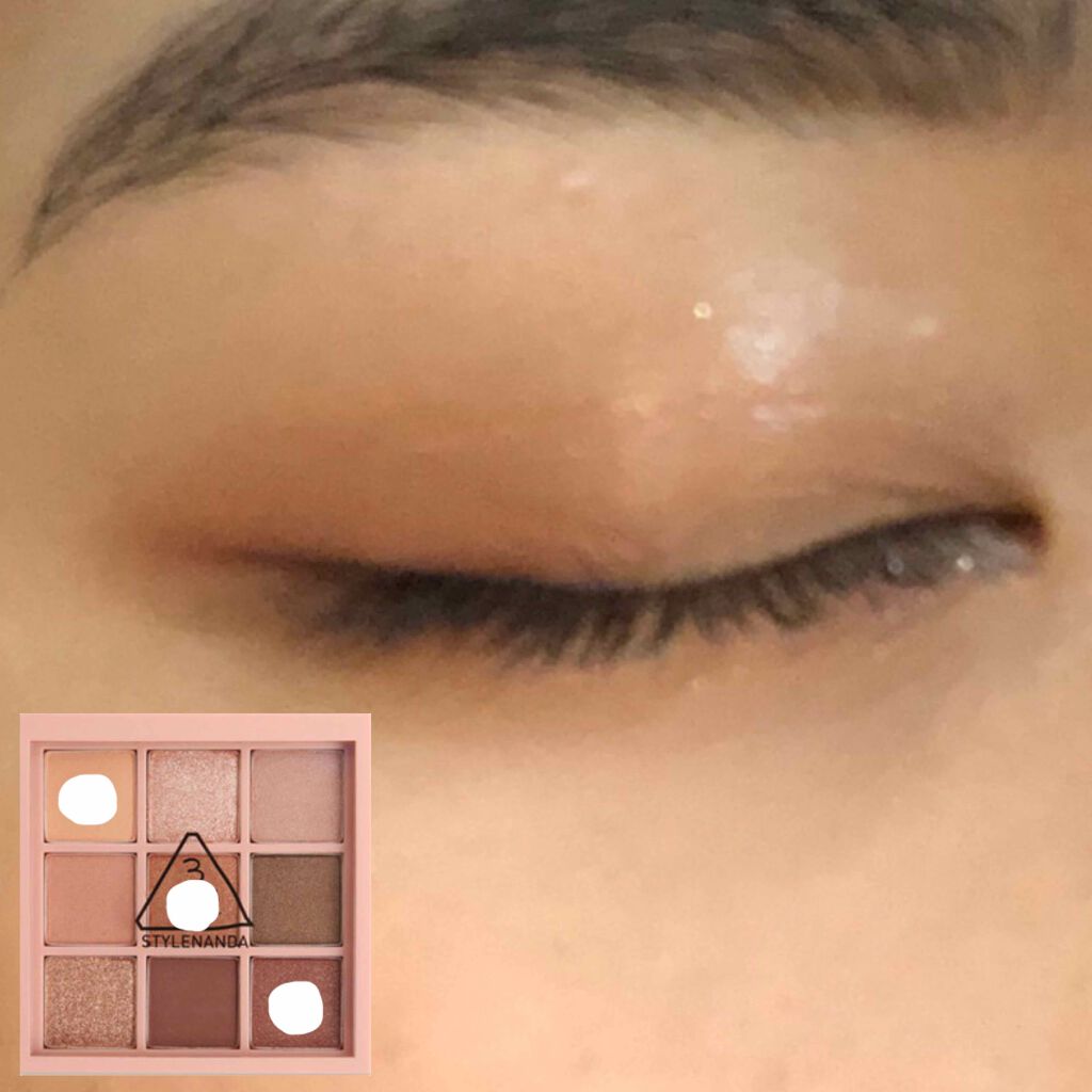 3CE マルチアイカラーパレット/3CE/アイシャドウパレットを使ったクチコミ(3枚目)