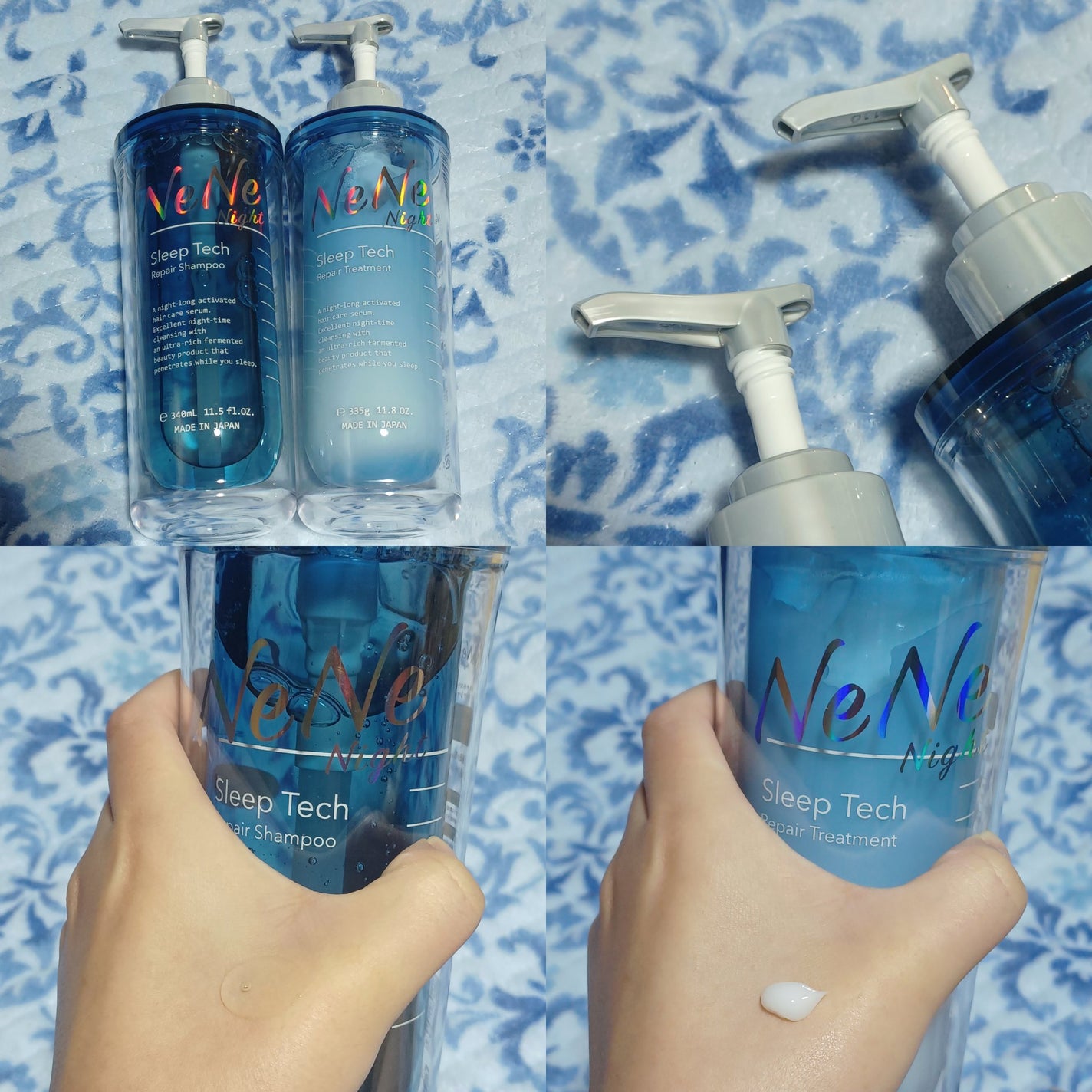 スリープテック リペア シャンプー/ヘアトリートメント/NeNe Night/市販シャンプーを使ったクチコミ(2枚目)
