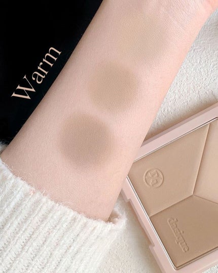 Vカットブレンディングシェーディング/dasique/シェーディングを使ったクチコミ(3枚目)