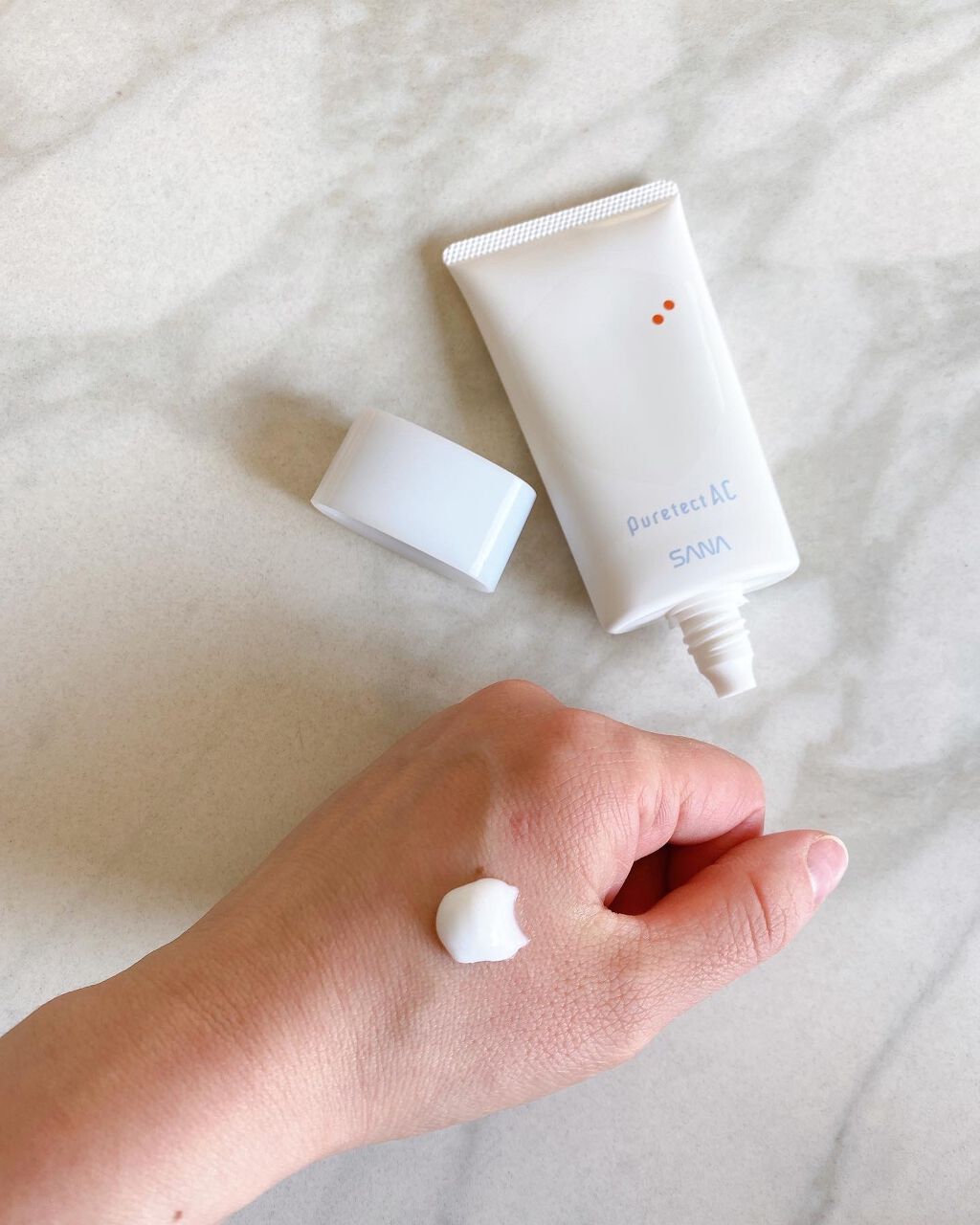 サナ ピュアテクトAC 薬用プロテクトクリーム/ピュアテクトAC/フェイスクリームを使ったクチコミ（2枚目）