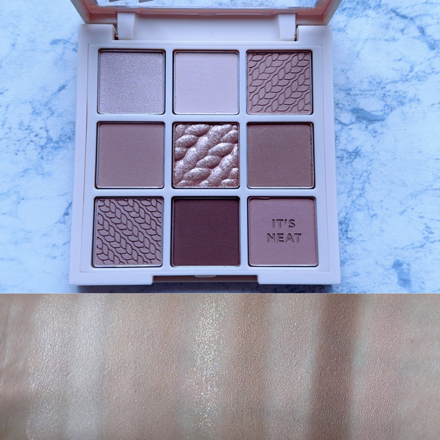 マイフェイブムードアイパレット 9カラー/HOLIKA HOLIKA/アイシャドウパレットを使ったクチコミ(3枚目)