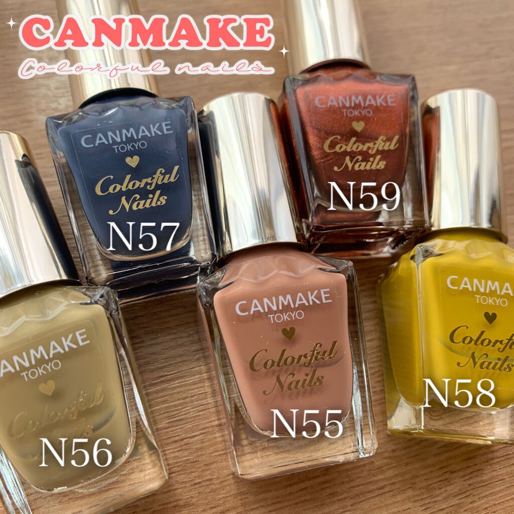 カラフルネイルズ/キャンメイク/マニキュアを使ったクチコミ(2枚目)