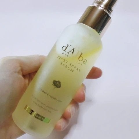 ダルバ ホワイトトリュフファーストスプレーセラム/ダルバ/ミスト状化粧水を使ったクチコミ(3枚目)