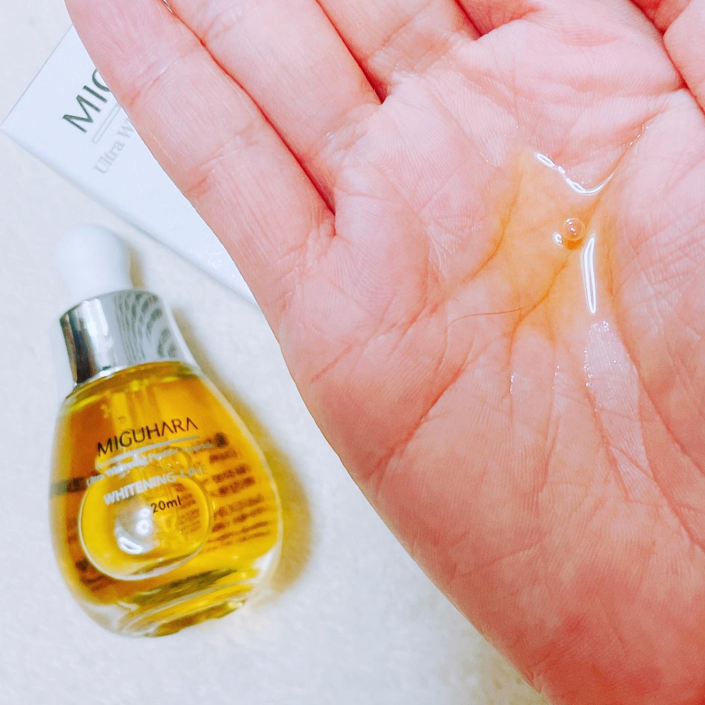 Ultra Whitening Perfect Ampoule/MIGUHARA/美容液を使ったクチコミ(4枚目)