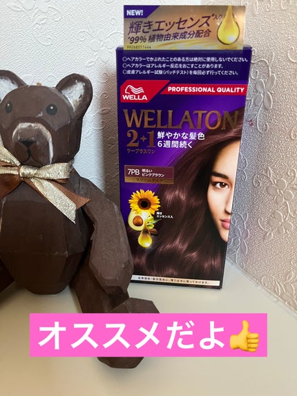 ウエラトーン ツープラスワン クリームタイプ/ウエラ/ヘアカラーを使ったクチコミ(1枚目)