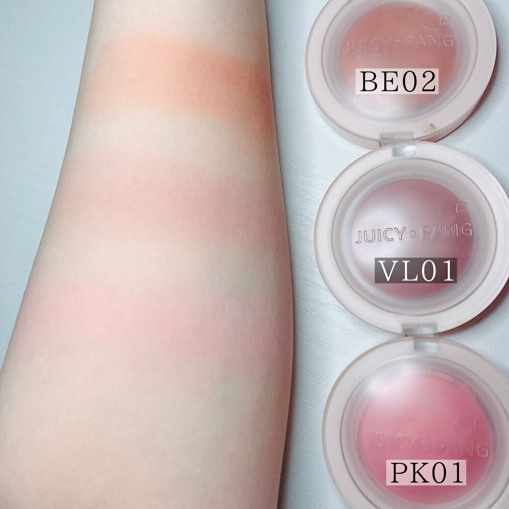 アピュー ジューシーパン ジェリーチーク/A’pieu/ジェル・クリームチークを使ったクチコミ(2枚目)