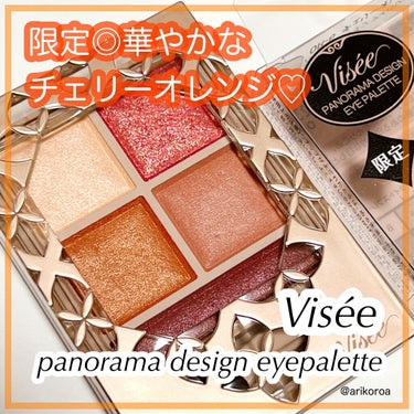 パノラマデザイン アイパレット/Visée/アイシャドウパレットを使ったクチコミ（1枚目）