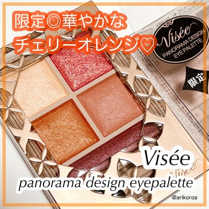 パノラマデザイン アイパレット/Visée/アイシャドウパレットを使ったクチコミ(1枚目)