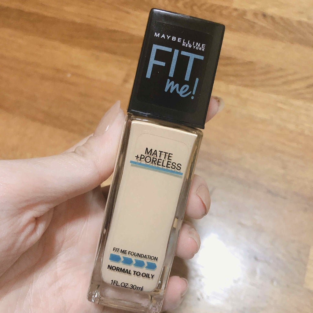 フィットミーリキッドファンデーション/MAYBELLINE NEW YORK/リキッドファンデーションを使ったクチコミ(1枚目)